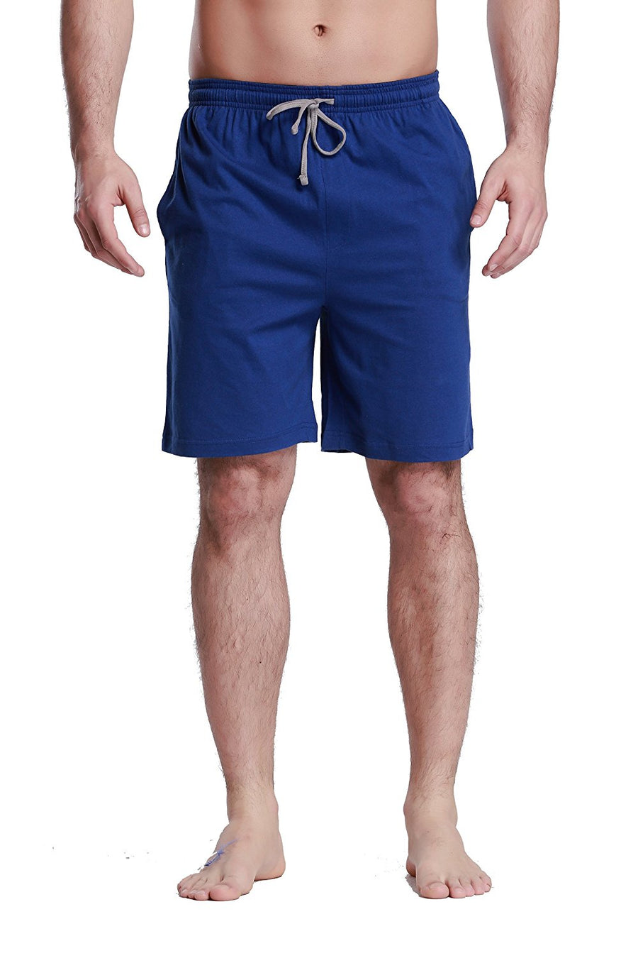CYZ Men's Sleep Shorts - 100% Cotton Knit Sleep Shorts & Lounge Wear