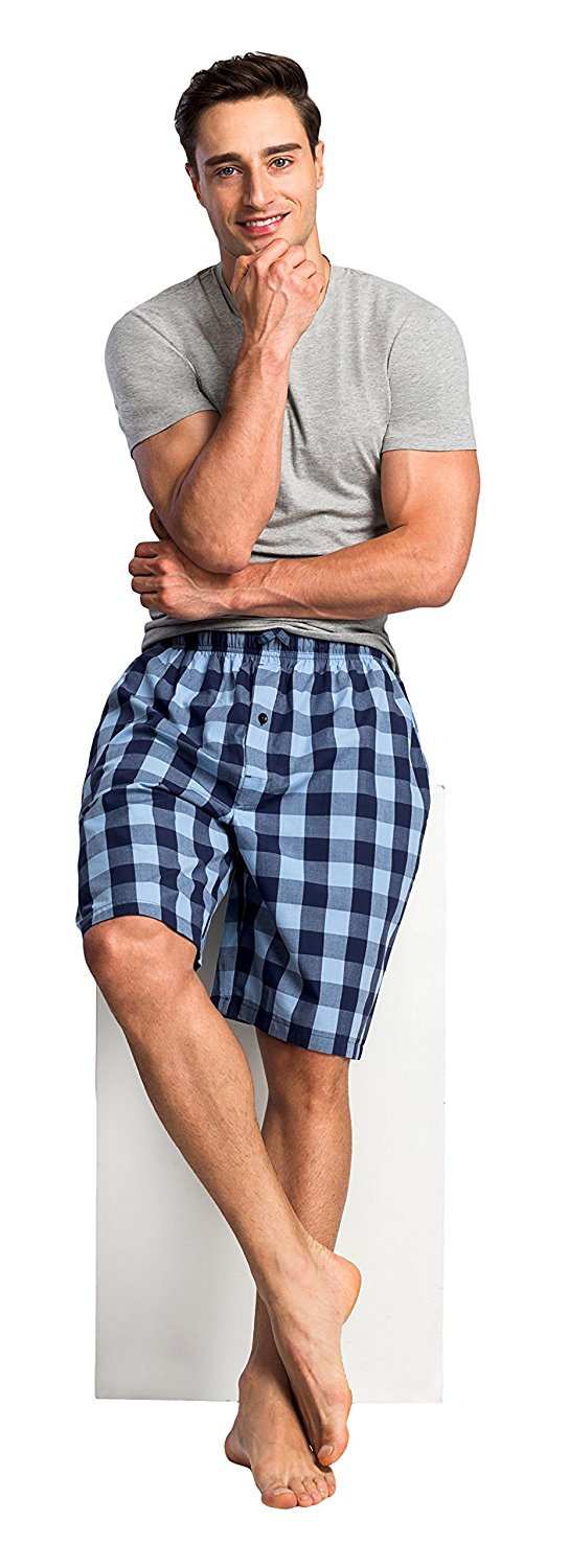 Plaid Print Mens Boxer Matalan Mens Shorts And Trunks Set Comfortable Nylon  Sleepwear For Casual Comfort From Yodyhs, $13.97