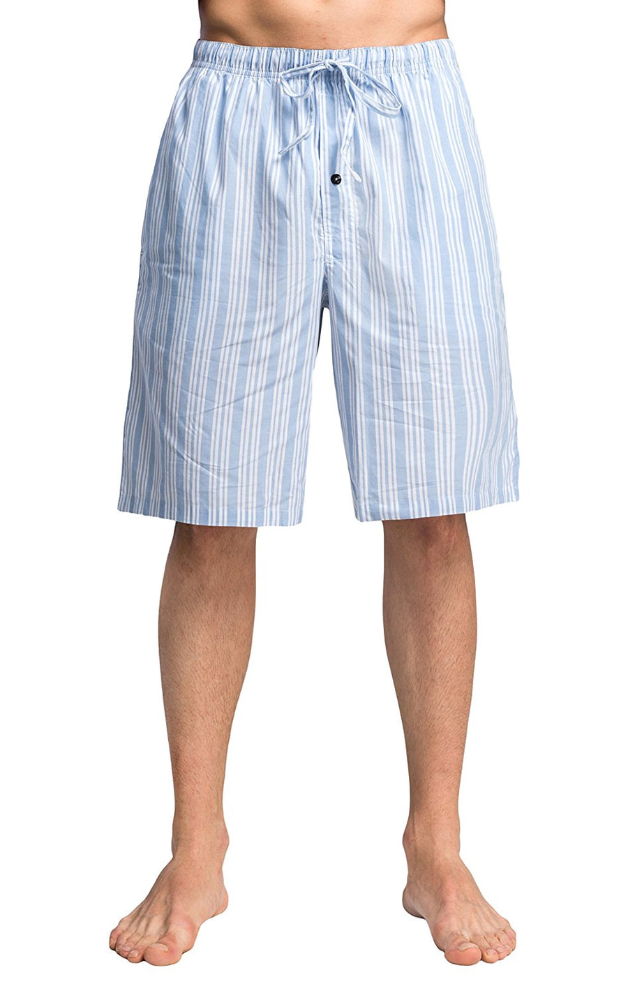 CYZ Men's 100% Cotton Plaid Woven Pajama Shorts Lounge Shorts Sleep Shorts