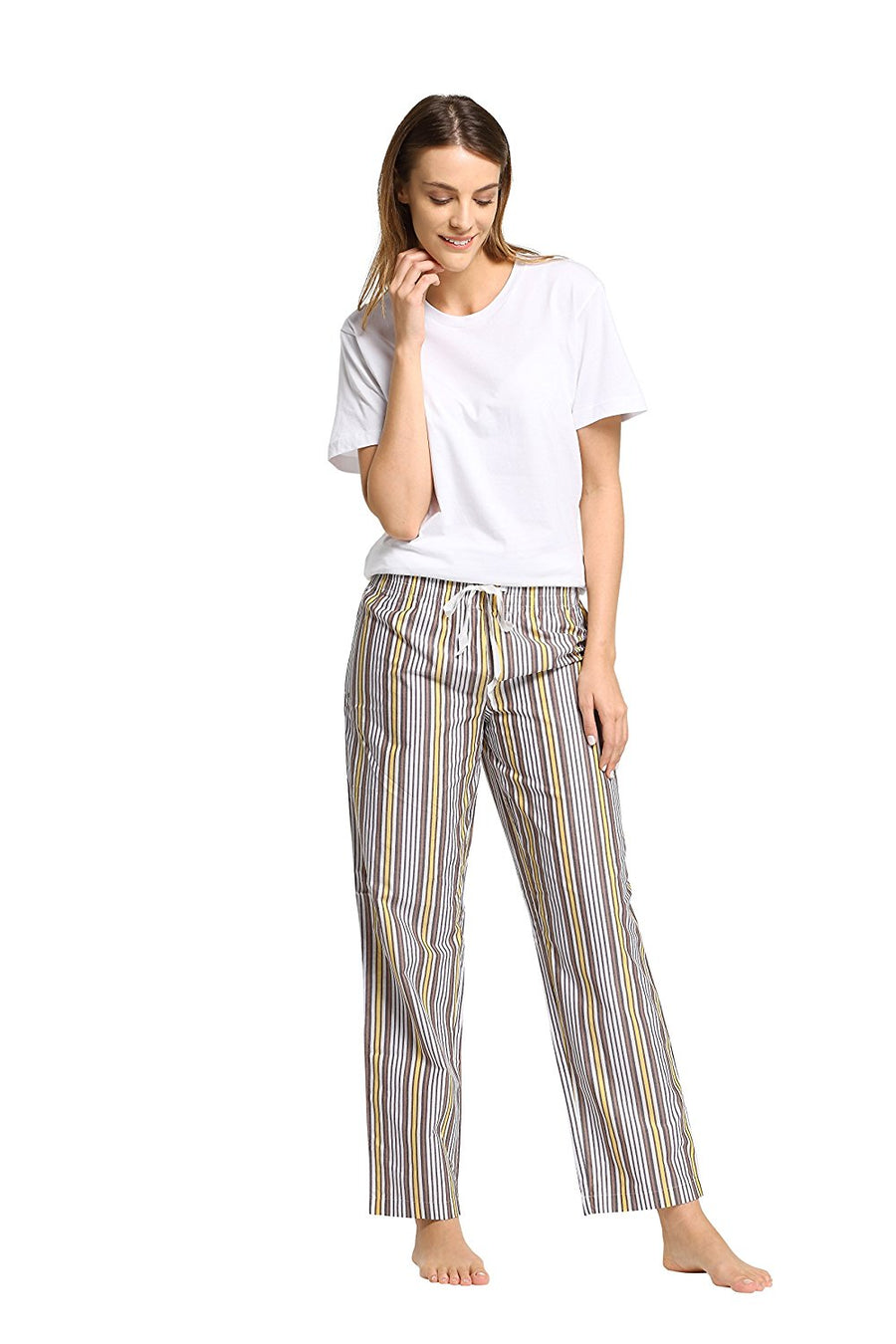 CYZ Women's 100% Cotton Super Soft Flannel Plaid Pajama/Lounge