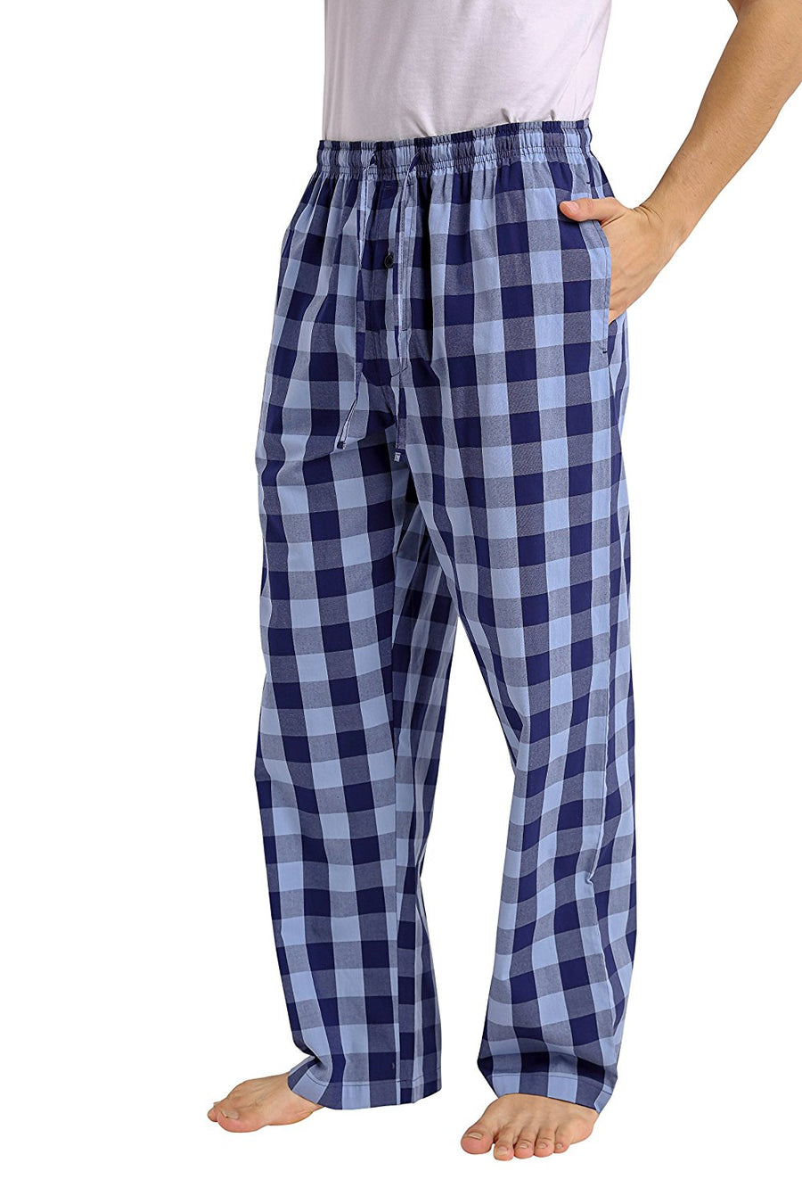 CYZ Men's 100% Cotton Poplin Pajama Lounge Sleep Pant – CYZ Collection