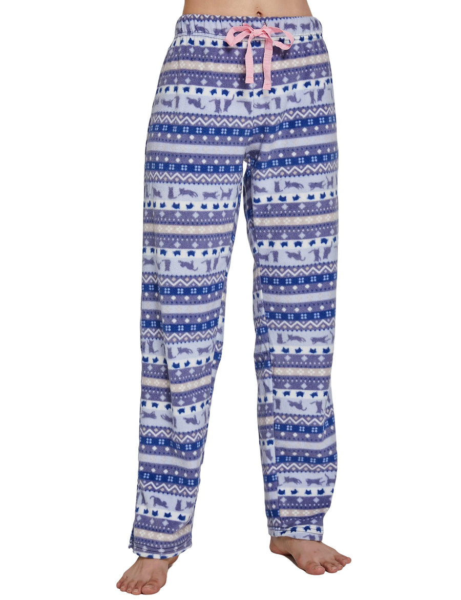PajamaMania Women's Fleece Pajama PJ Pants – Sleepyheads