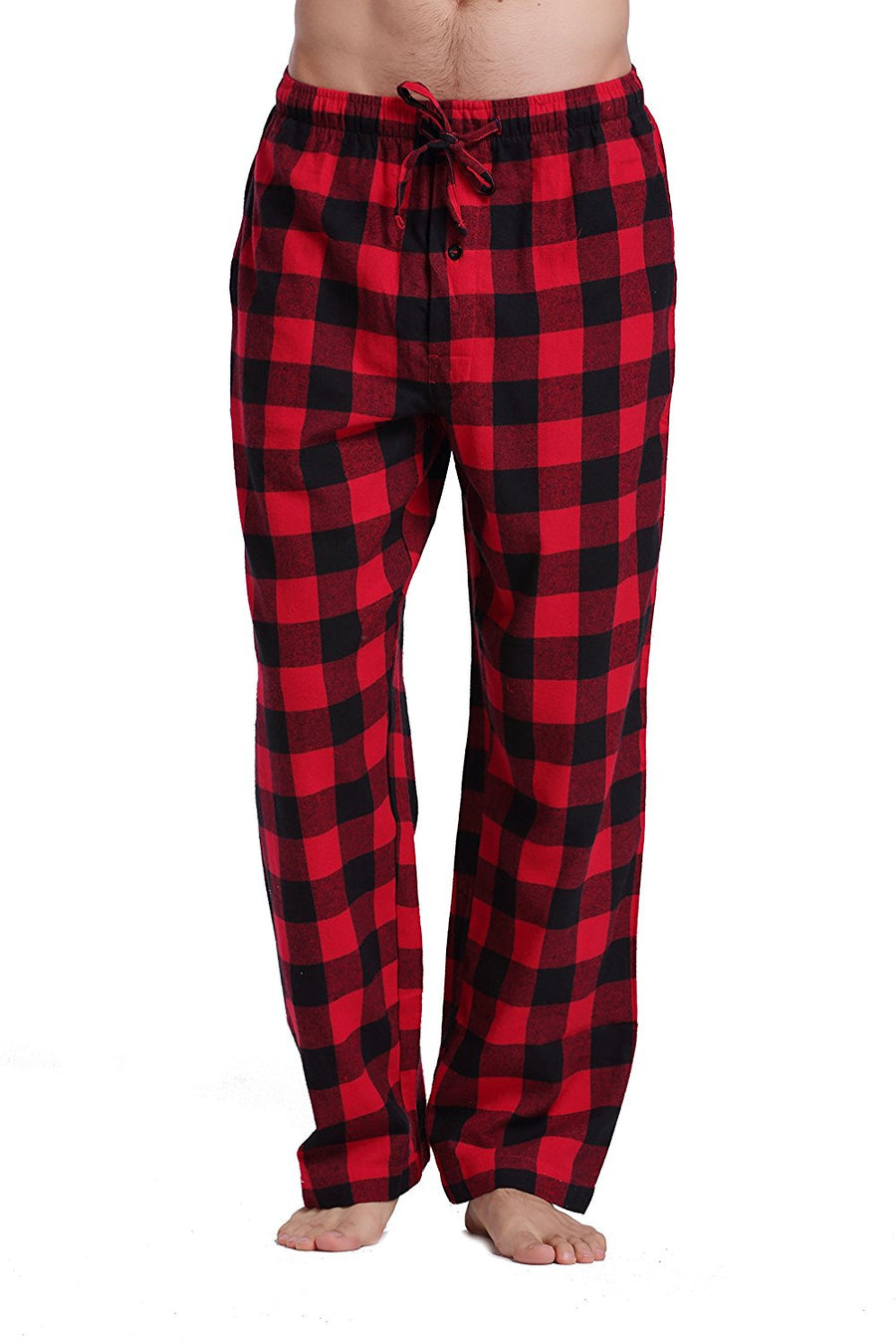 CYZ Men's 100% Cotton Super Soft Flannel Plaid Pajama Pants – CYZ