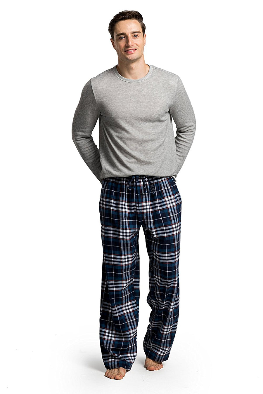 Arvin Pijama Plaid Printed Soft Textured Thermal Pajama Bottoms Tracksuit  Viscos Unisex - Trendyol