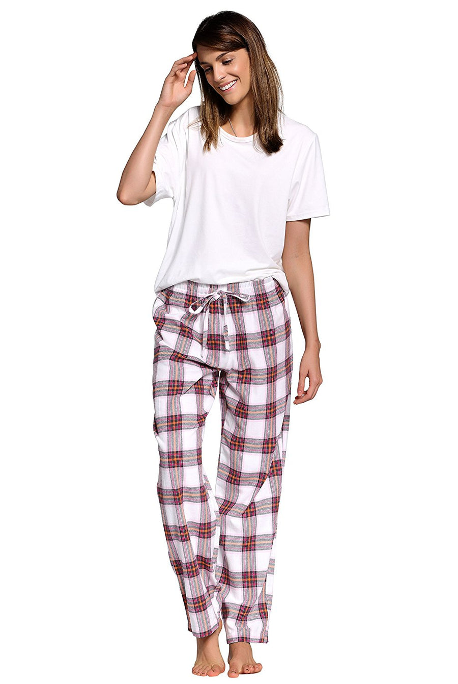 CYZ Men's 100% Cotton Super Soft Flannel Plaid Pajama Pants – CYZ