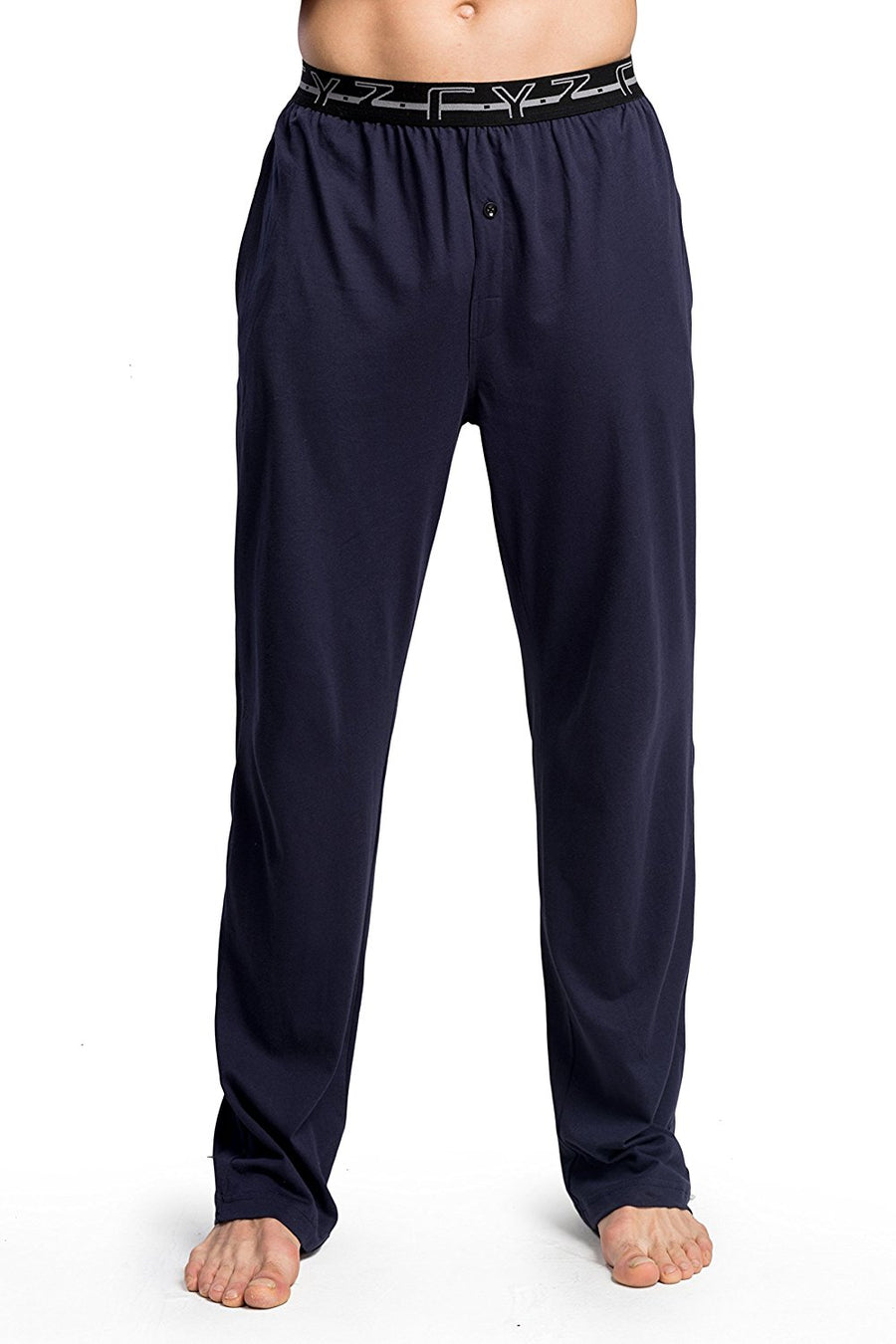 Buy CYZ Men's 100% Cotton Poplin Pajama Lounge Pant Online at