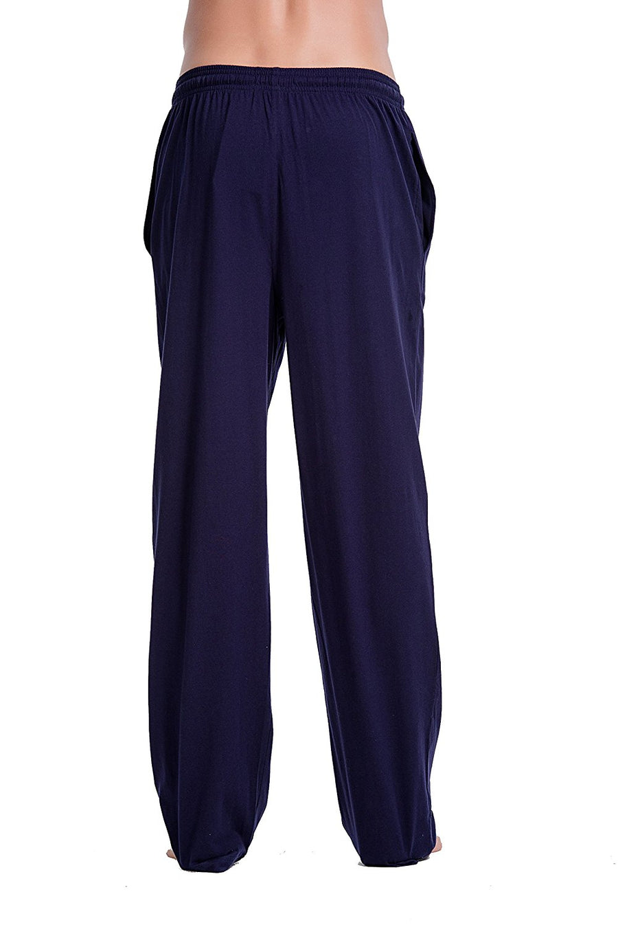 CYZ Men's 100% Cotton Jersey Knit Pajama Pants/Lounge Pants With Drawstring