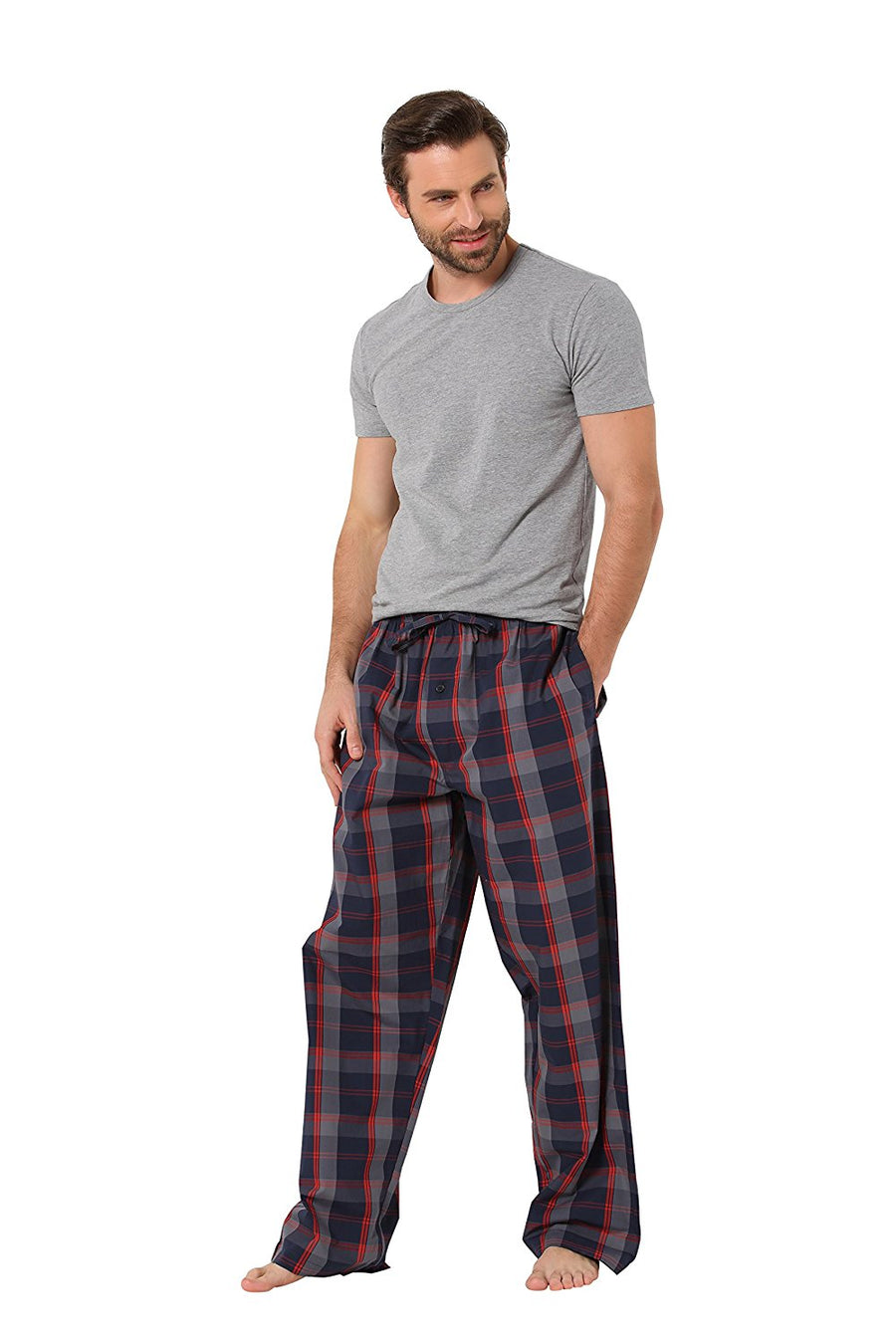 COLORFULLEAF Jogger Pajama Pants Men Cotton Joggers Women PJ Pants Pajamas  Bottoms Couple Lounge Pant Sleepwear Pants Comfy : : Clothing