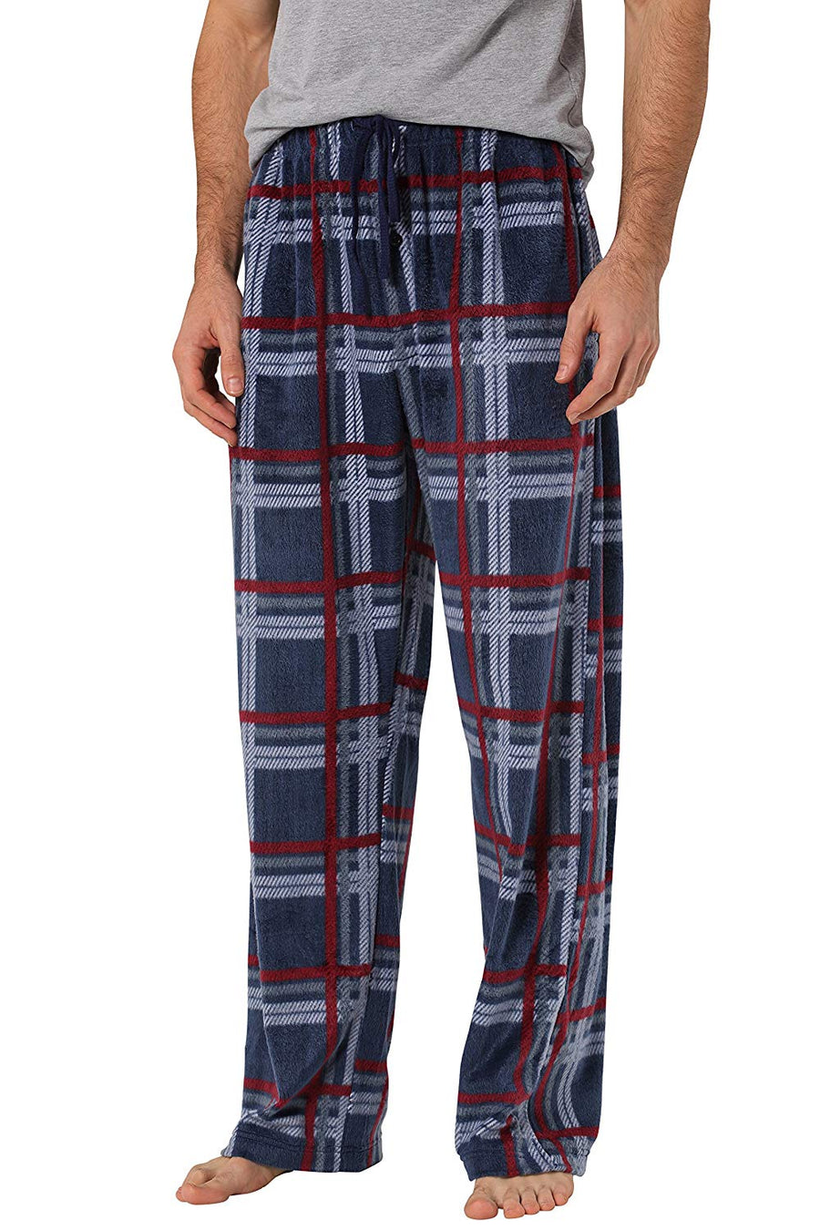 eczipvz Mens Casual Shorts Pajama Plaid Casual Household Shorts