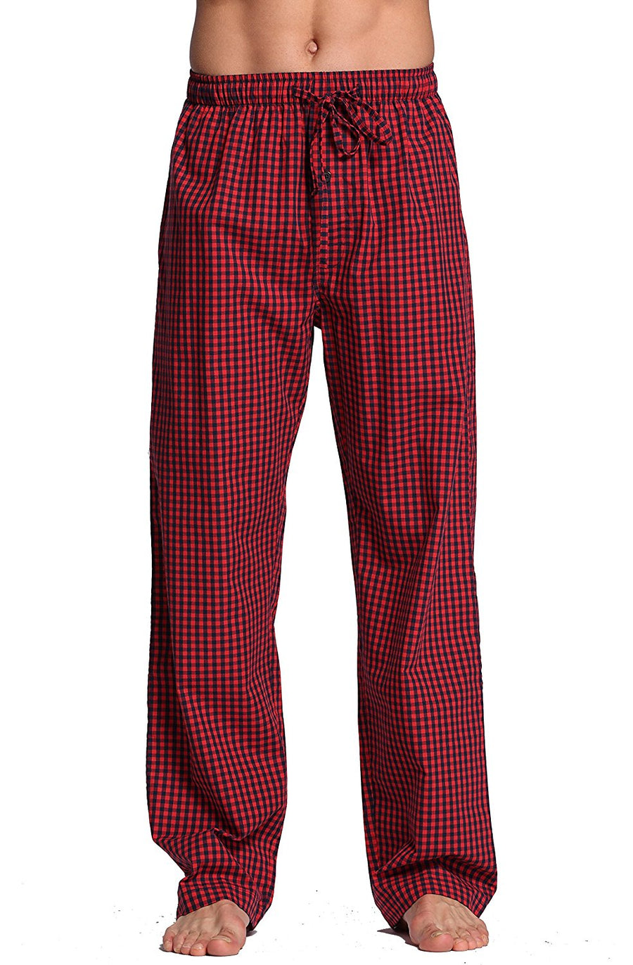 New Style Hot Sale Cotton Plaid Pajama Pants For Adluts Home